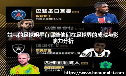 姓韦的足球明星有哪些他们在足球界的成就与影响力分析
